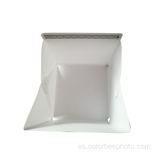 Caja de luz de estudio fotográfico mini tienda de plástico de 24 CM